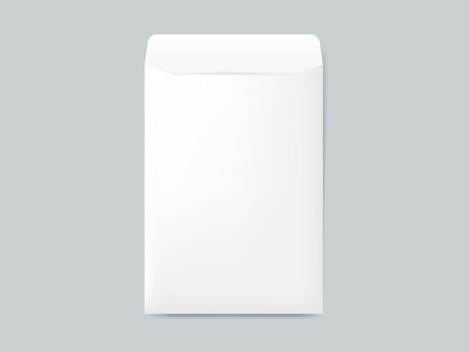6 x 8 inch vertical portrait envelope for invitations and marketing flyers