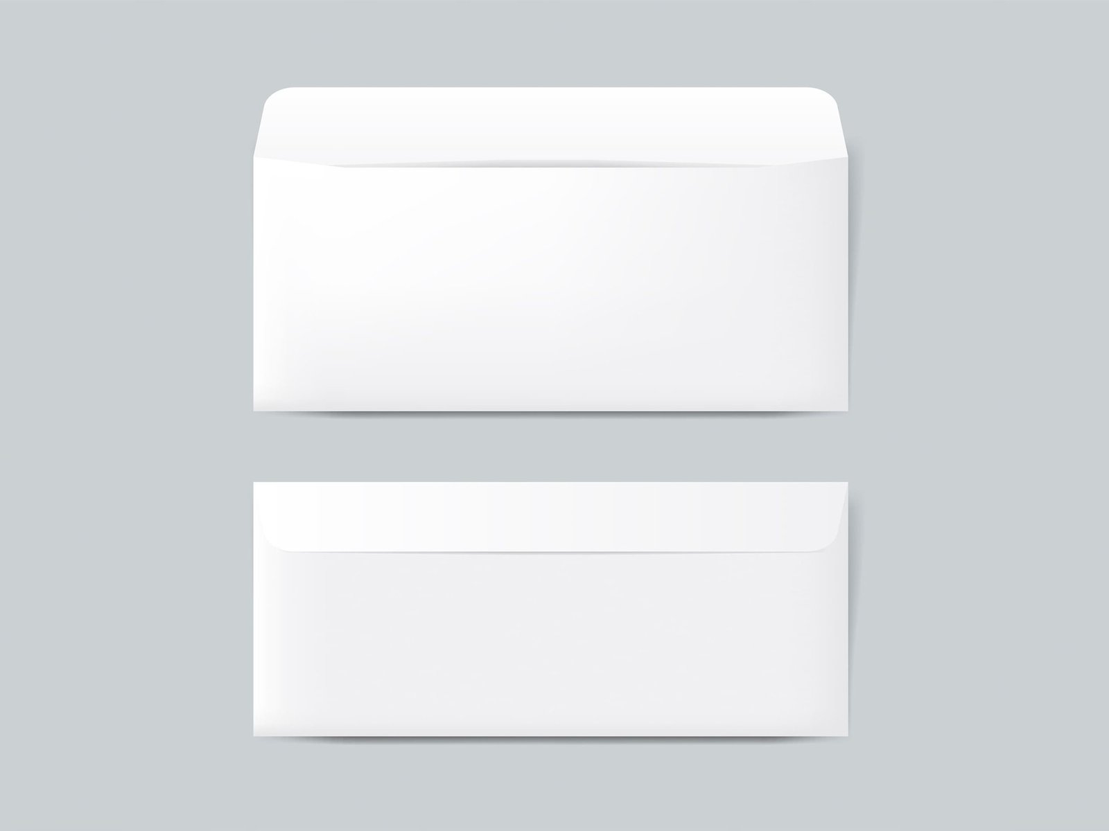 9.7 x 4.2 inch horizontal business envelope for cheques and official letters