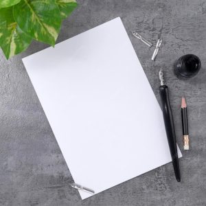 Premium corporate letterhead printing on high-quality paper for professional business correspondence.